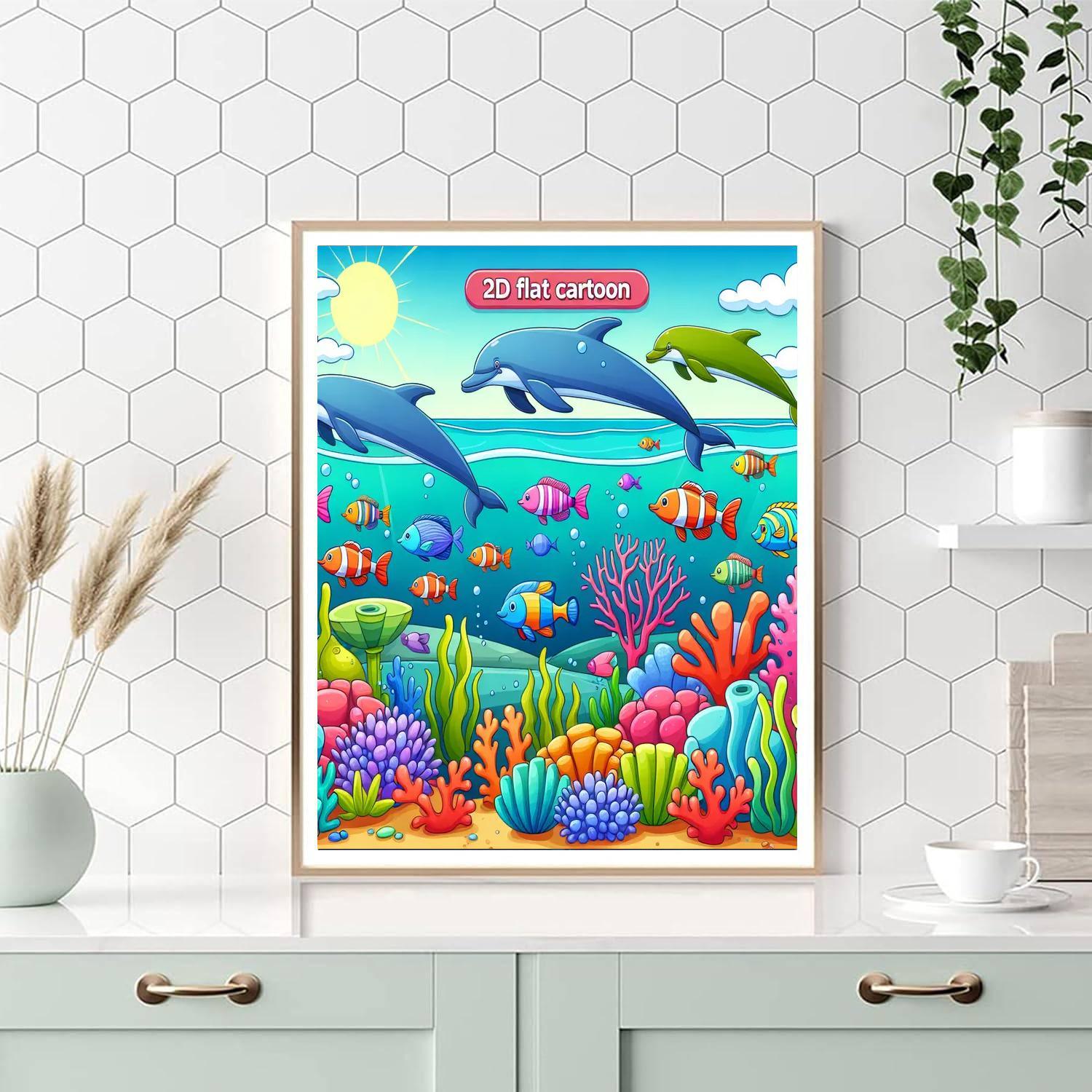 Underwater Adventure Zone Paint By Color