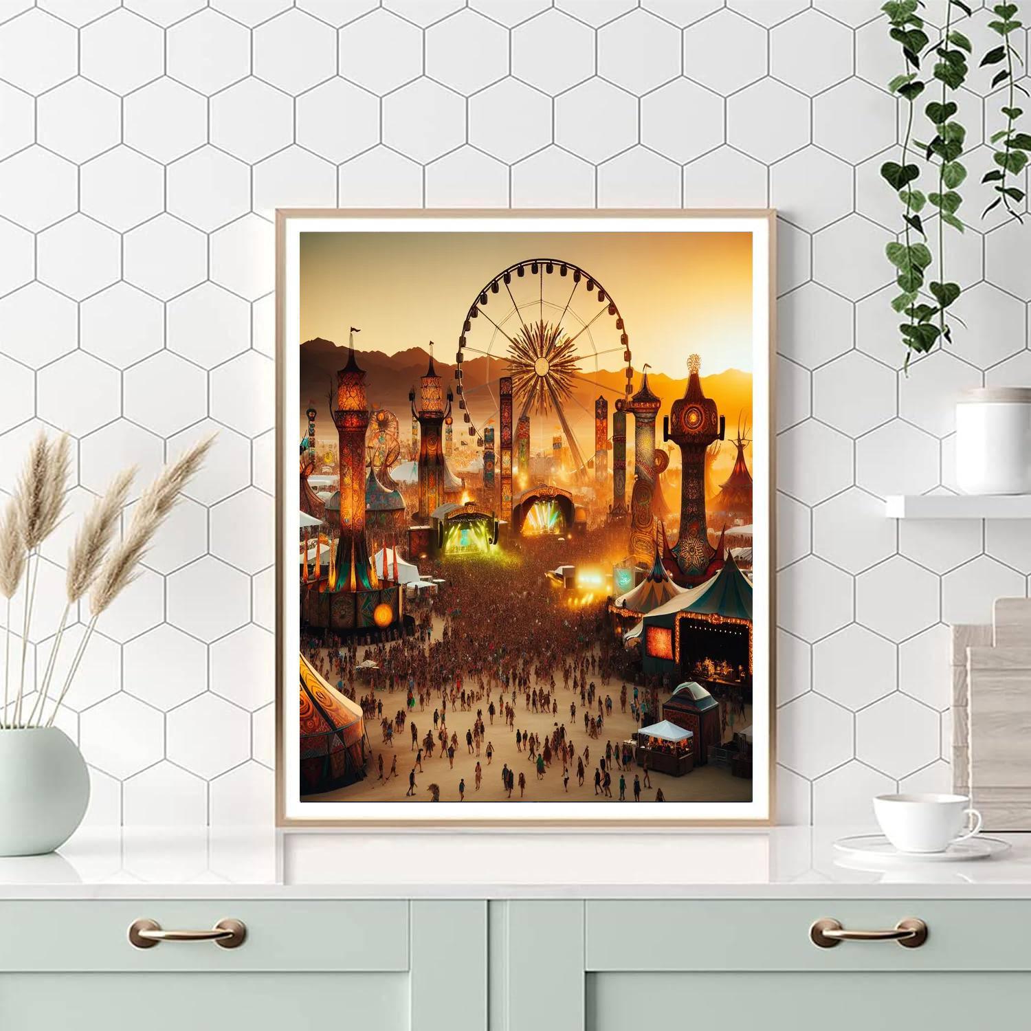 Coachella Valley Music And Arts Festival - Indio Paint By Number