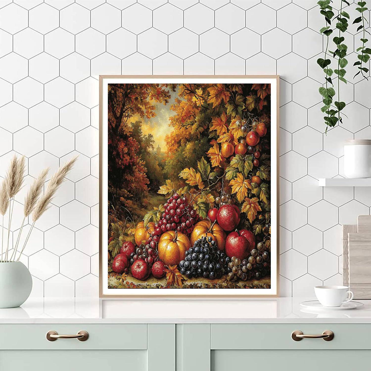 Peter Paul Rubens Inspired Renaissance Harvest  Paint By Color