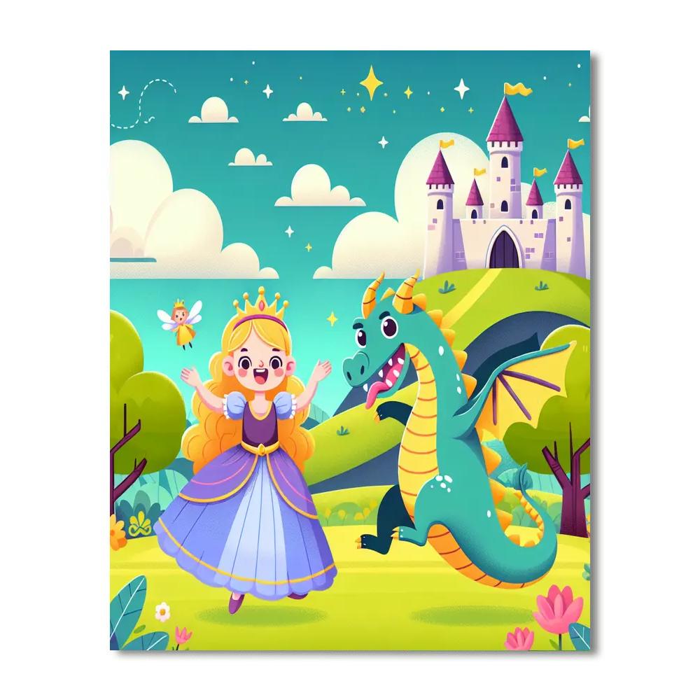 Delightful Fairy Tale Paint By Number