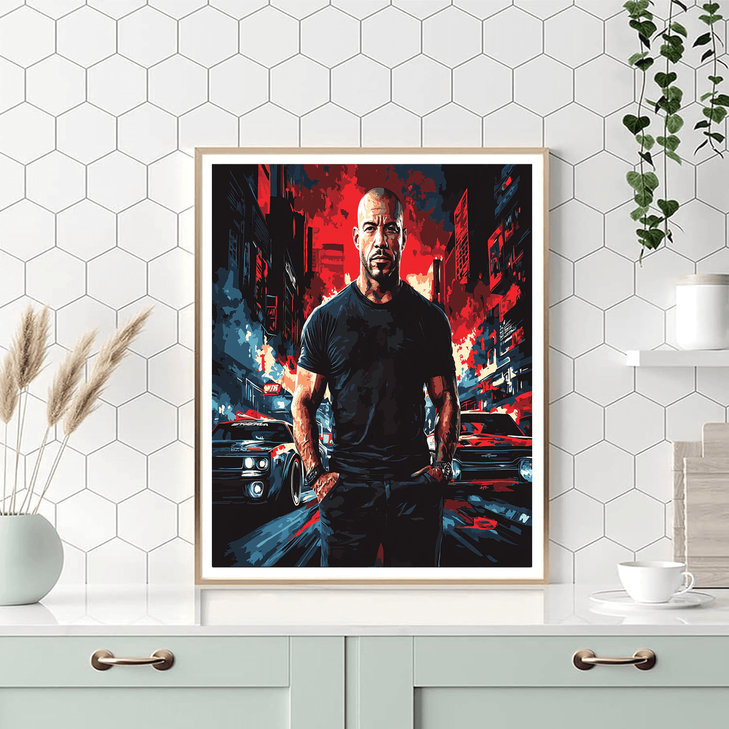 Vin Diesel: The Fast & Furious Legacy Of Dom Toretto Painting Number Kit