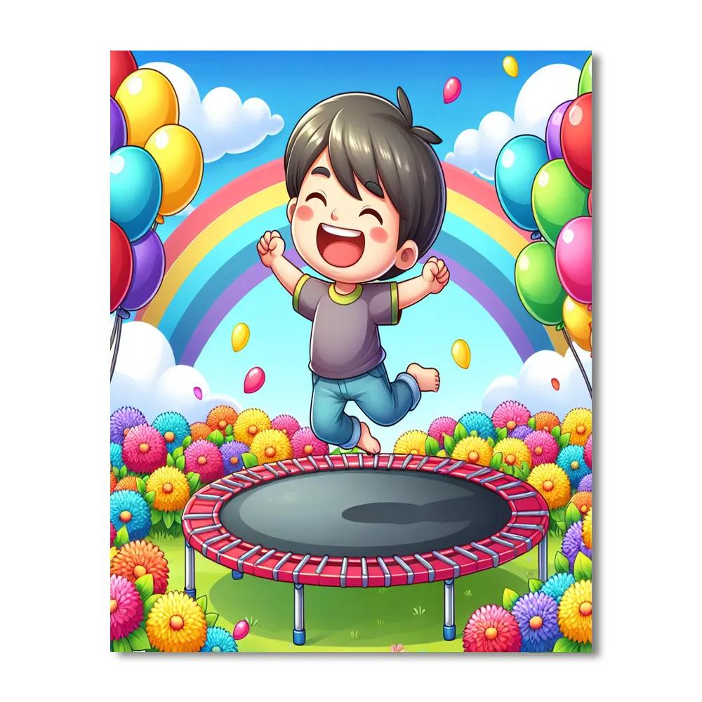 Jolly Jumper Painting Number Kit