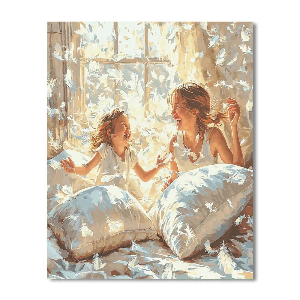 Moments Of Laughter Paint By Numbers