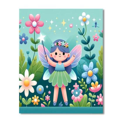 Mystical Fairies Paint By Numbers Art