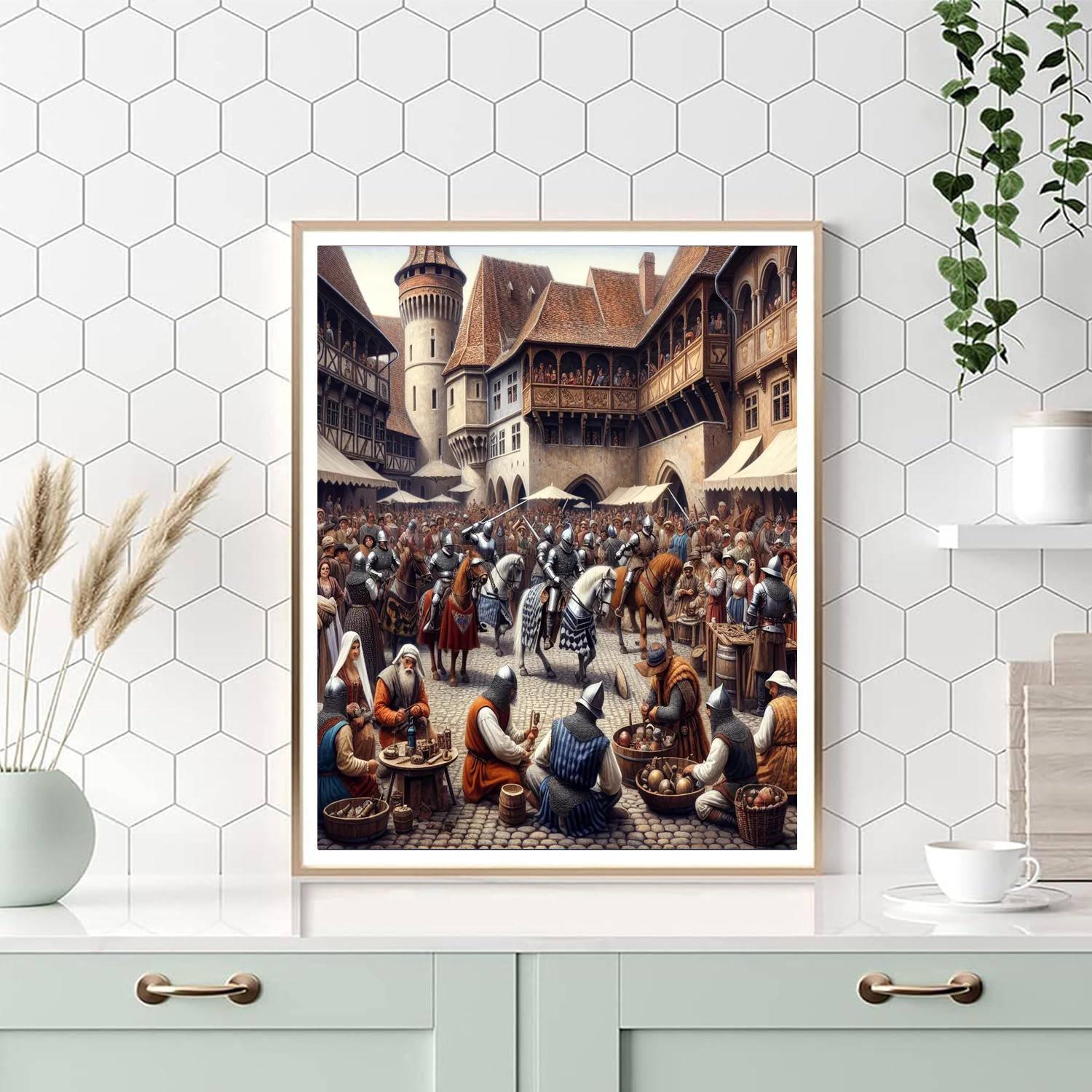 Medieval Festival - Sighisoara Paint By Numbers Kits