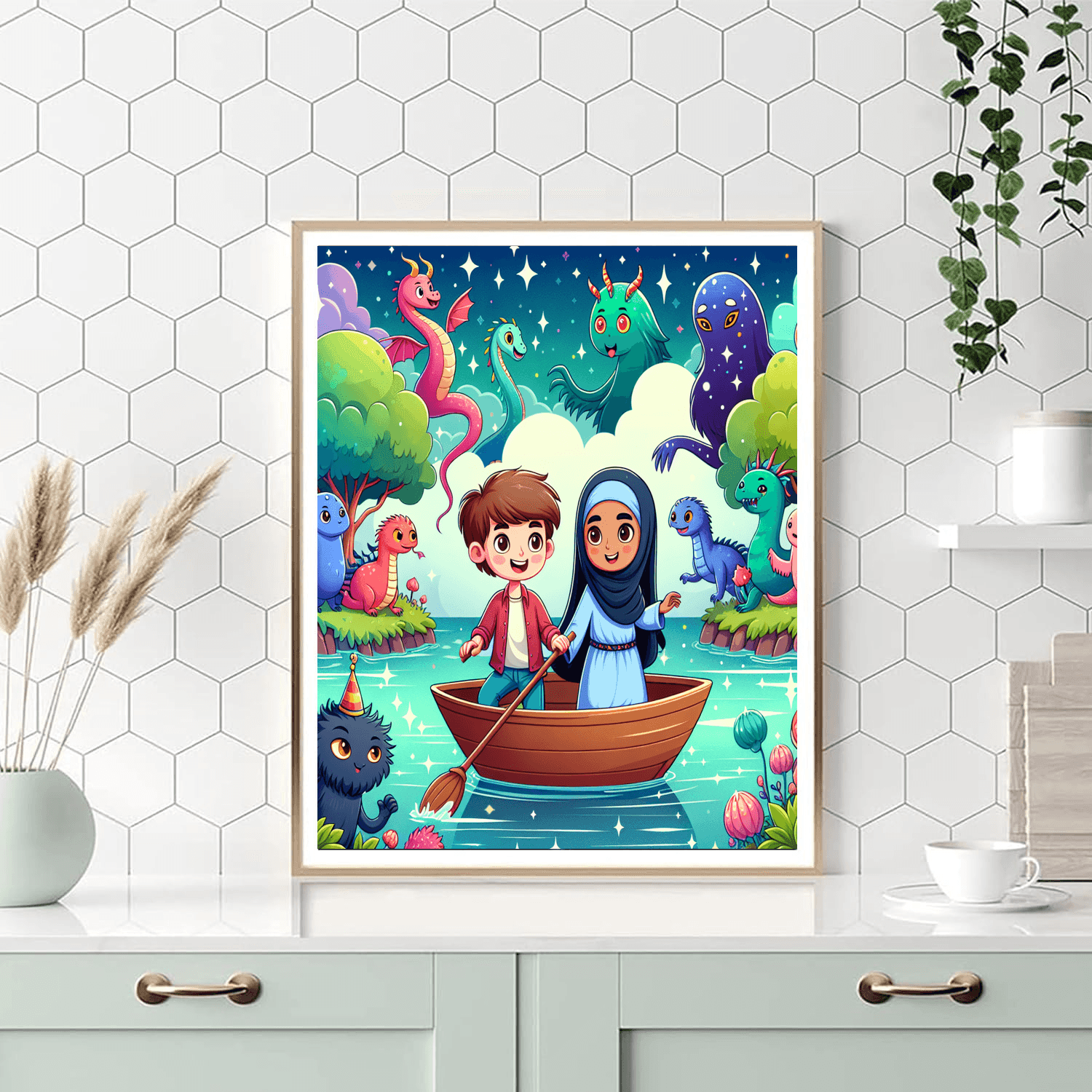 Enchanted River Journey Painting By Numbers Kit