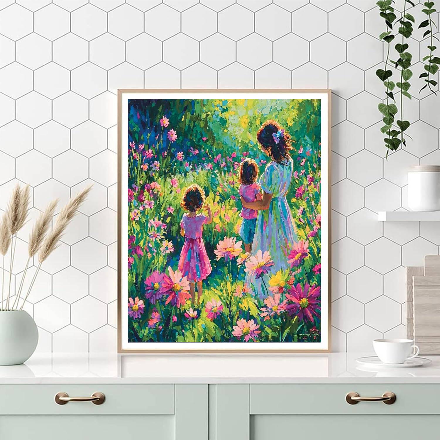 Mothers And Nature Paint By Number