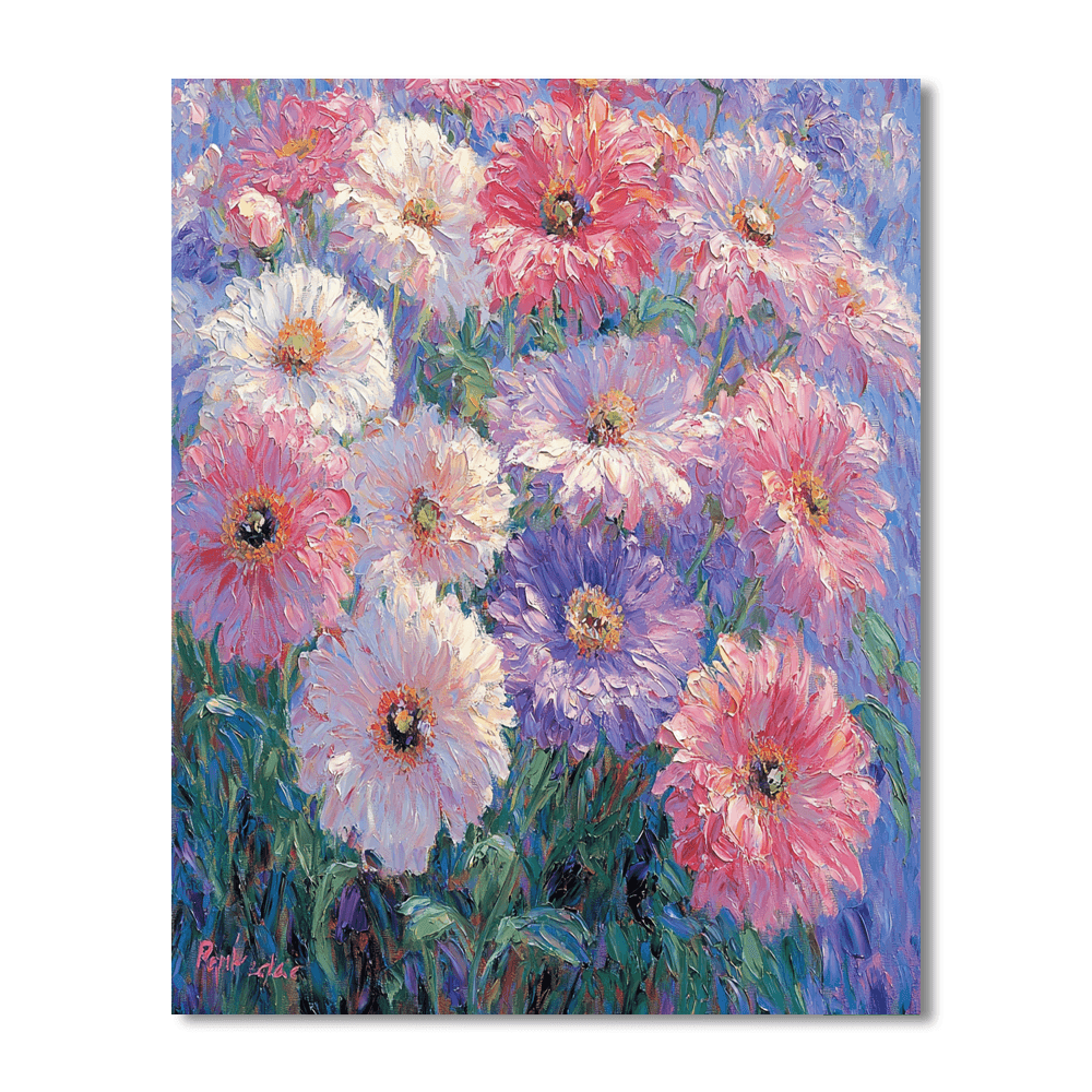 Pierre-Auguste Renoir Inspired Blissful Blossoms  Paint By Numbers Kits