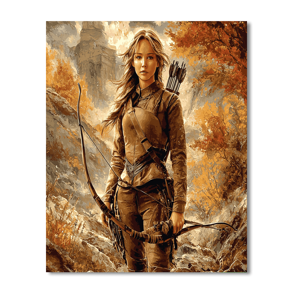 Jennifer Lawrence: Fearless Journey Through Stardom Paint By Numbers