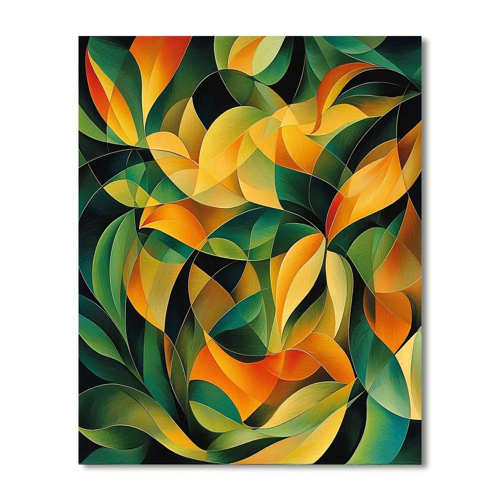 Frida Kahlo Inspired Interwoven Emotions  Numbered Painting Kits