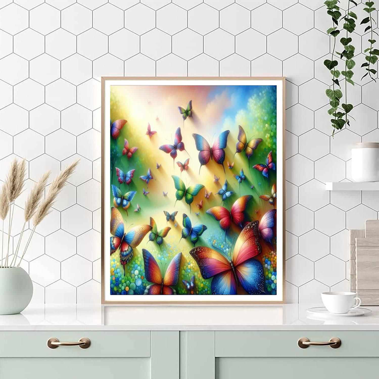 Butterfly Magic Paint By Numbers Kits