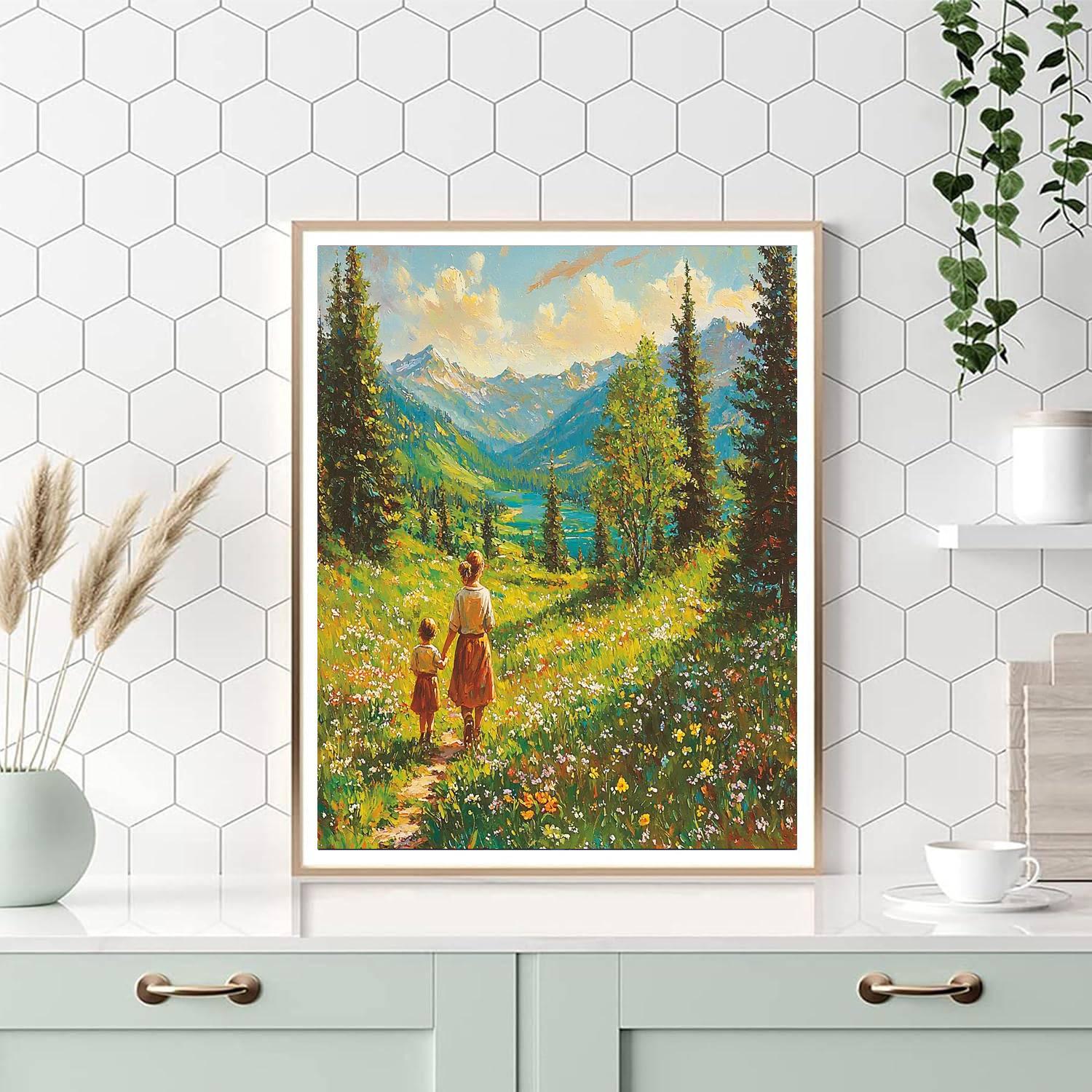 A Mother’s Adventure Numbered Painting Kits