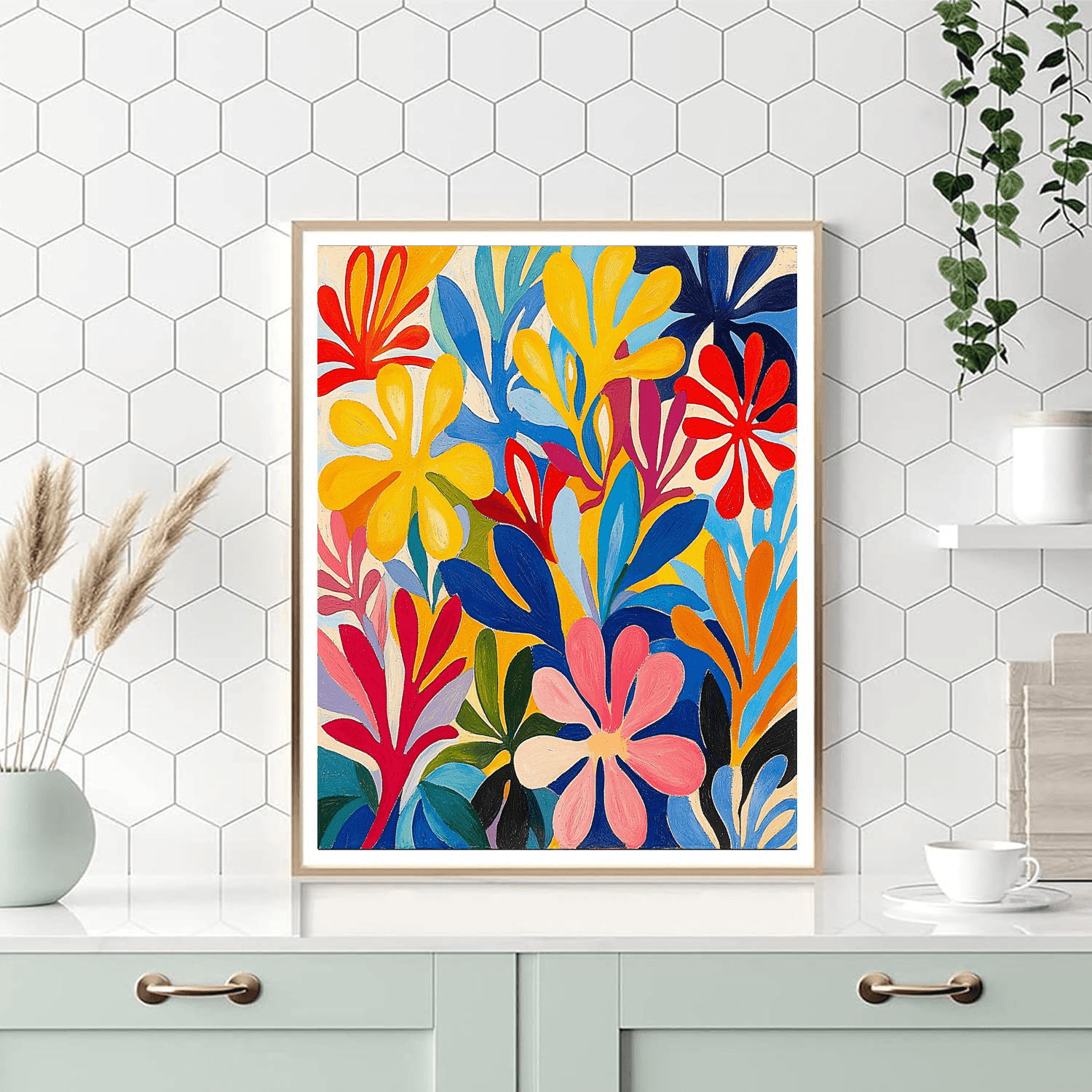 Henri Matisse Inspired Joyful Harmony  Paint By Numbers Kits