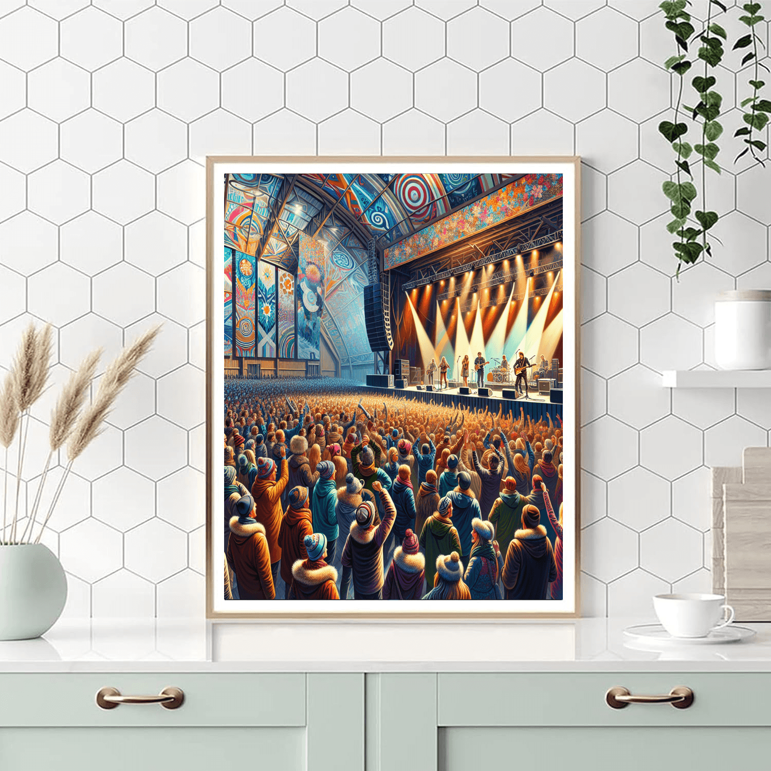 Iceland Airwaves Festival Paint By Color