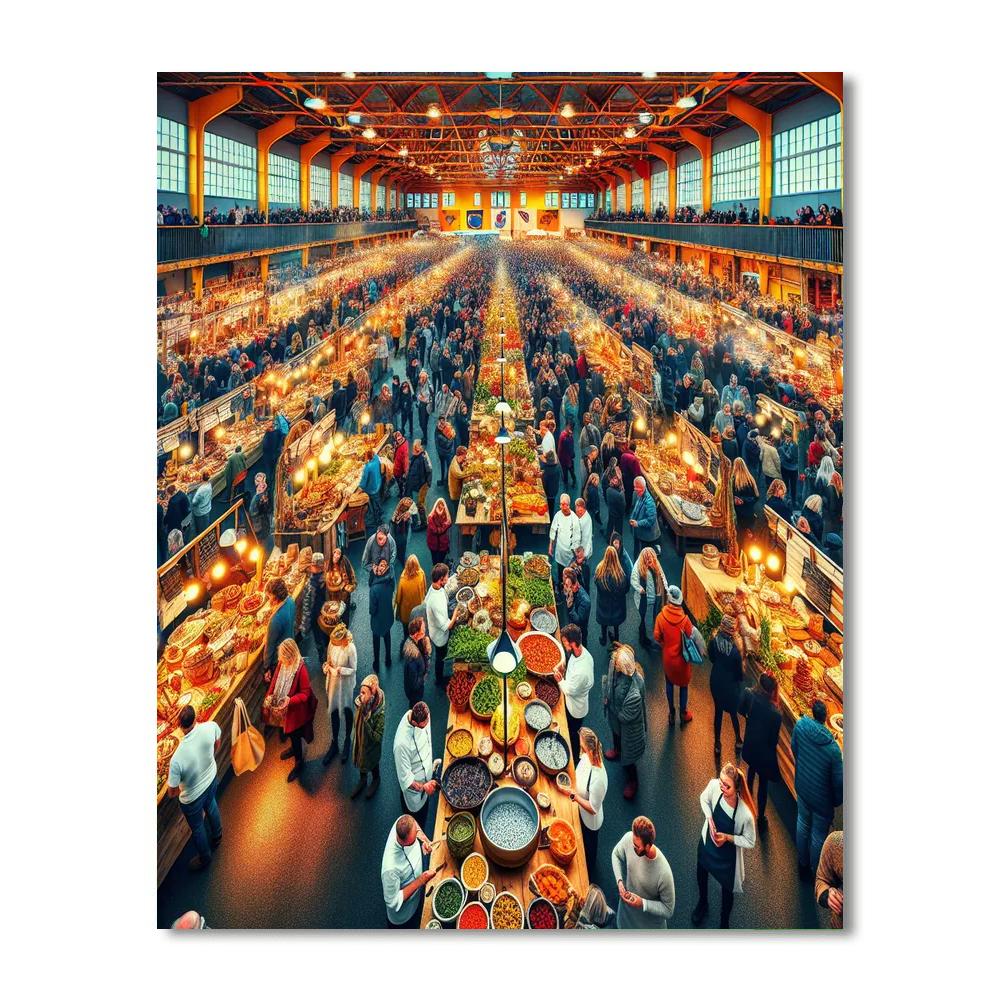 The Reykjavik Food Festival - Iceland Paint By Number