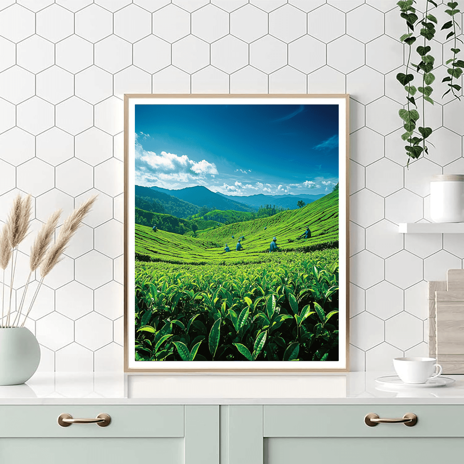 Munnar Tea Plantations Numbered Painting Kits