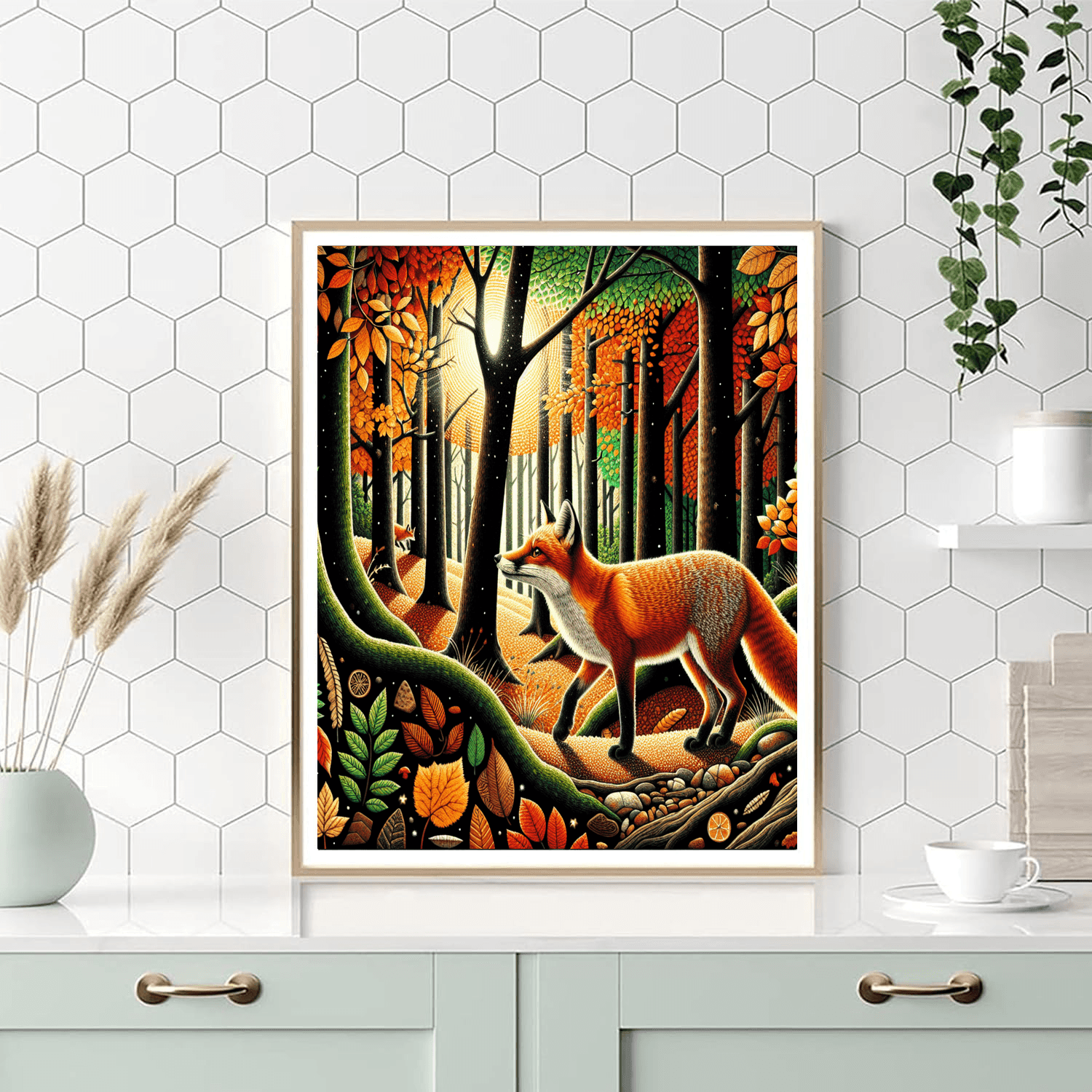 Foxy Forest Adventure Paint By Number