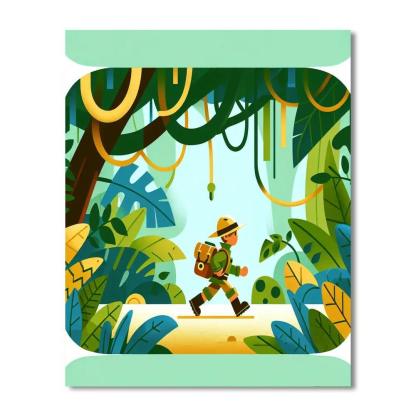Jungle Adventures Numbered Painting Kits
