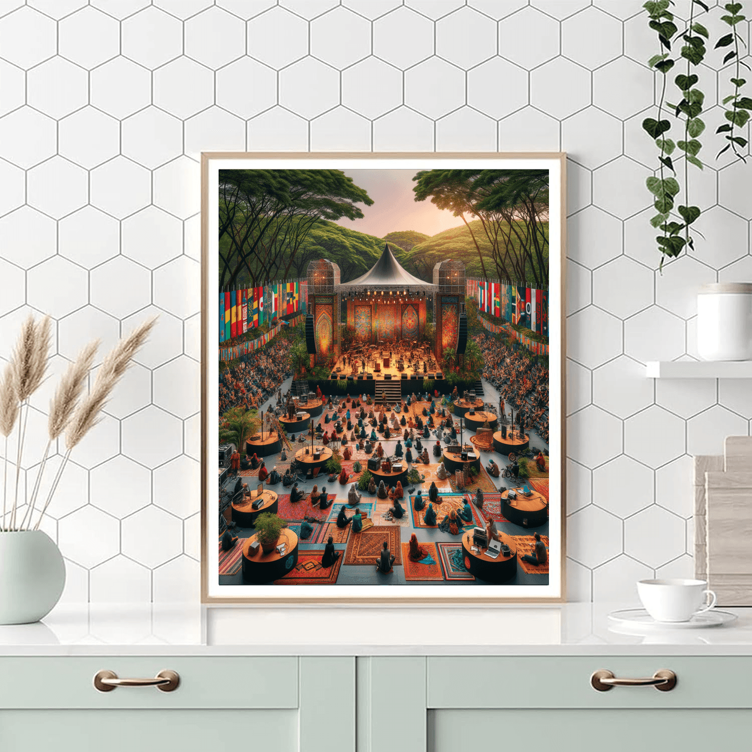 Womadelaide - Australia Painting By Numbers Kit