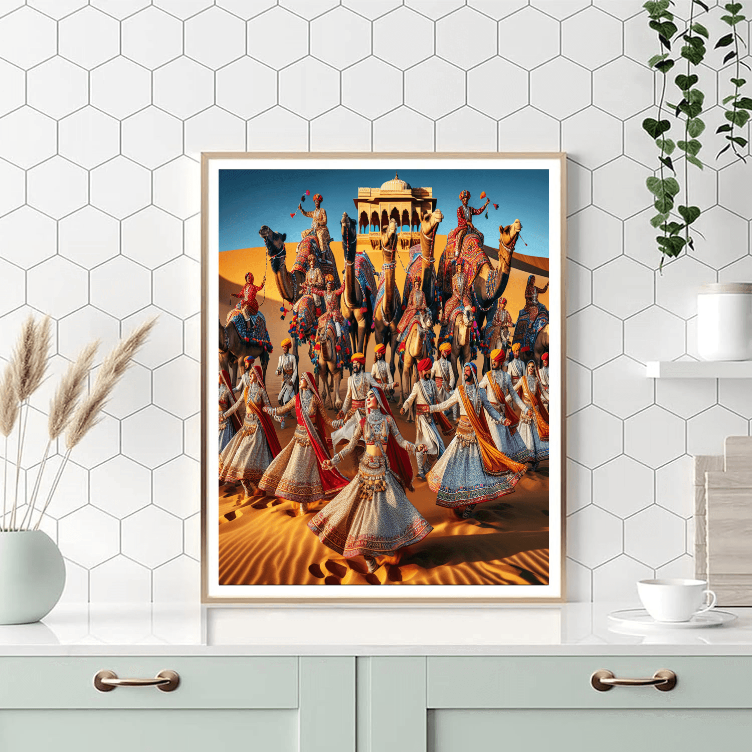 Jaisalmer Desert Festival - Jaisalmer, India Paint By Number