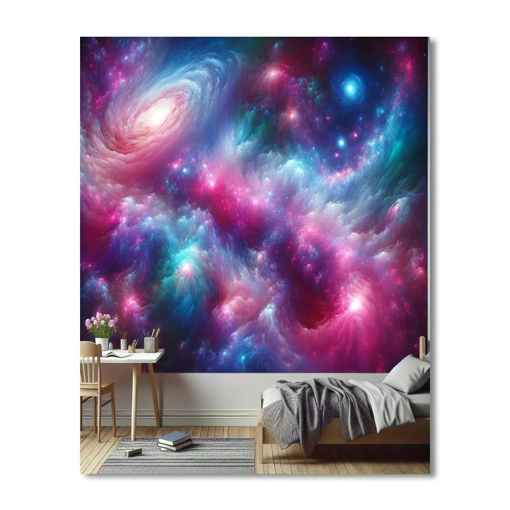 Dreamy Cosmic Journey DIY Paint By Numbers