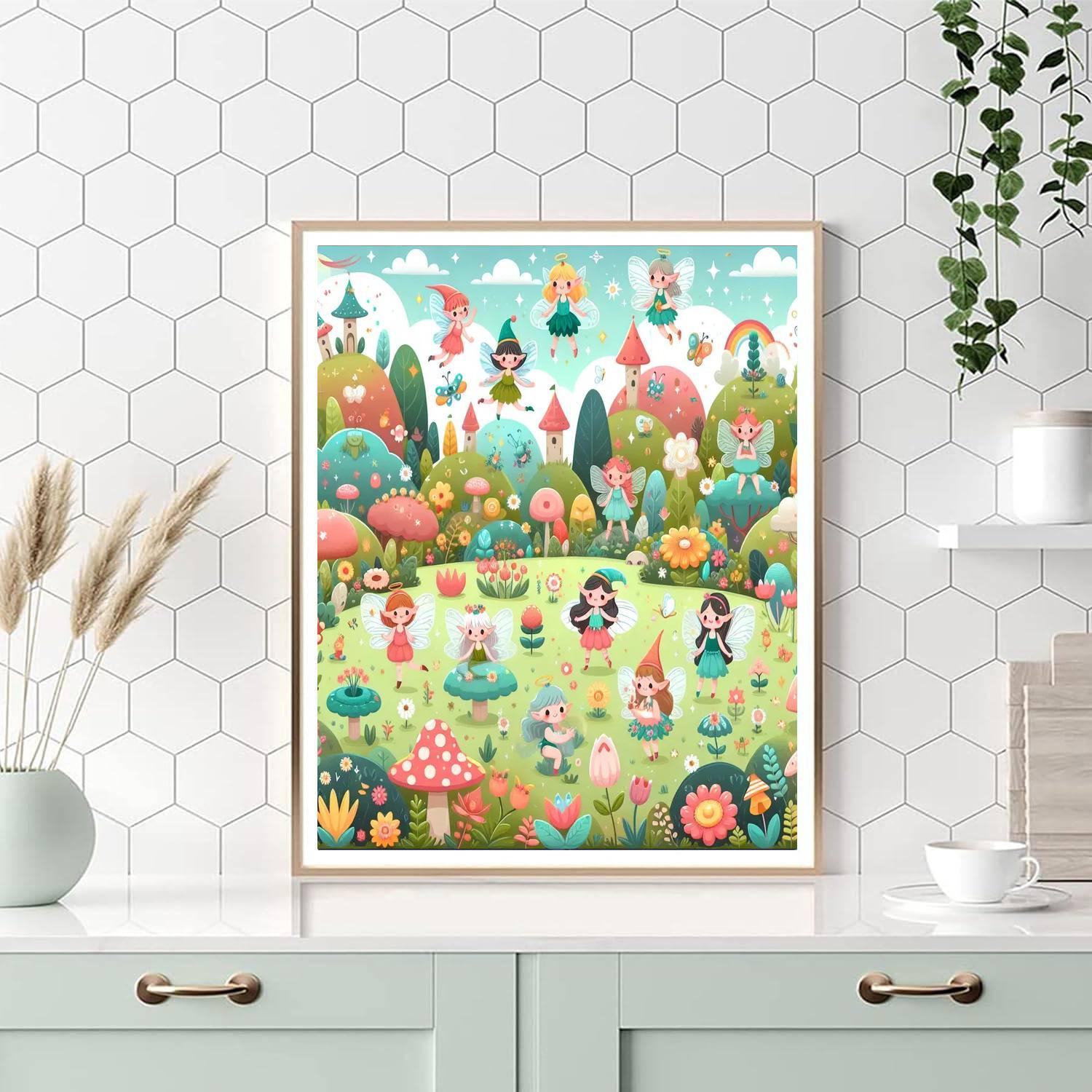 Magical Fairyland Adventures Paint By Numbers Kits