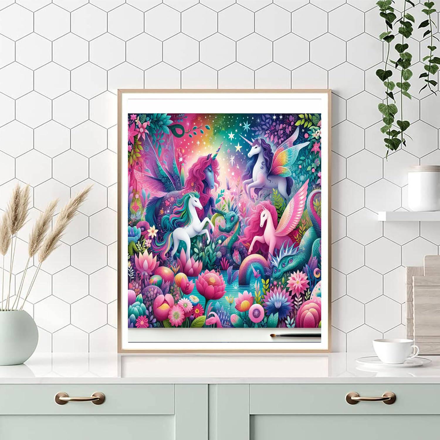 Whimsical Dreamland Adventure DIY Paint By Numbers