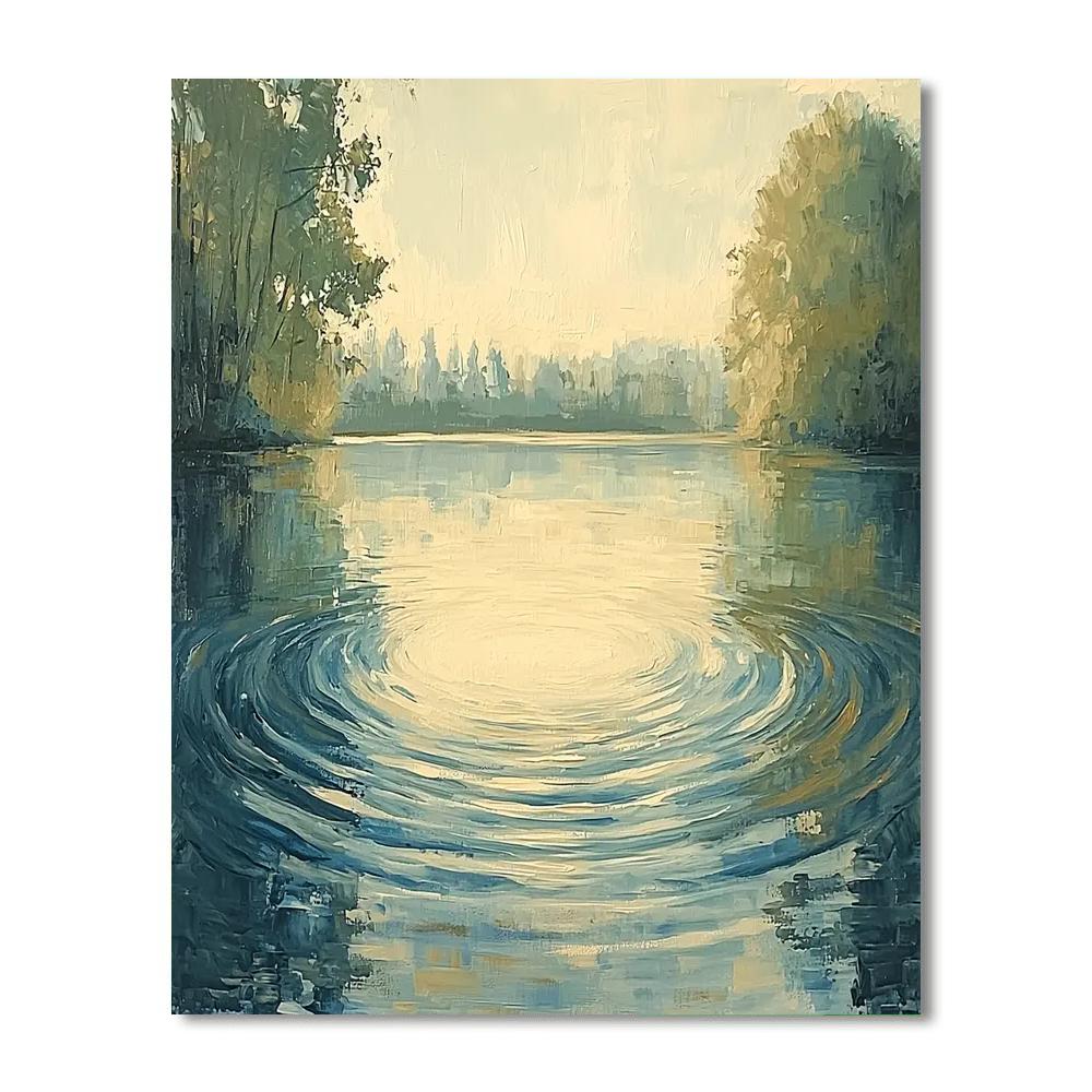 Paul Cézanne Inspired Vibrant Serenity  Paint By Numbers Kits