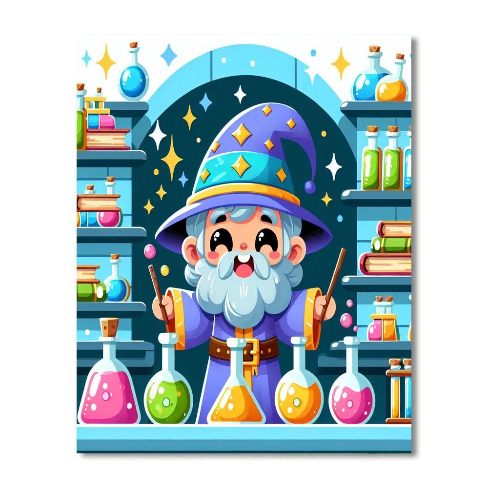 Magic Potion Laboratory Numbered Painting Kits