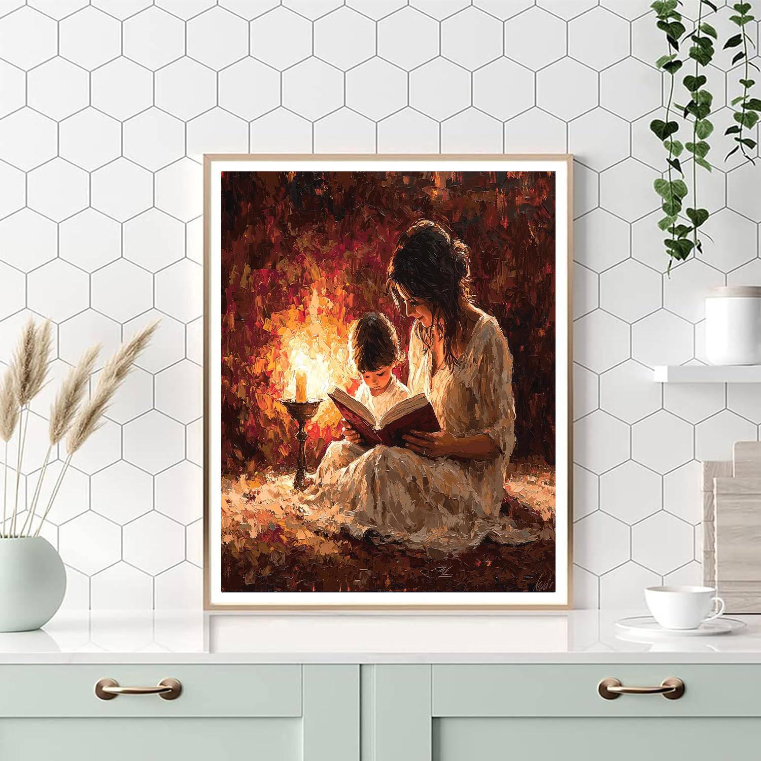 Stories By Candlelight Paint By Number