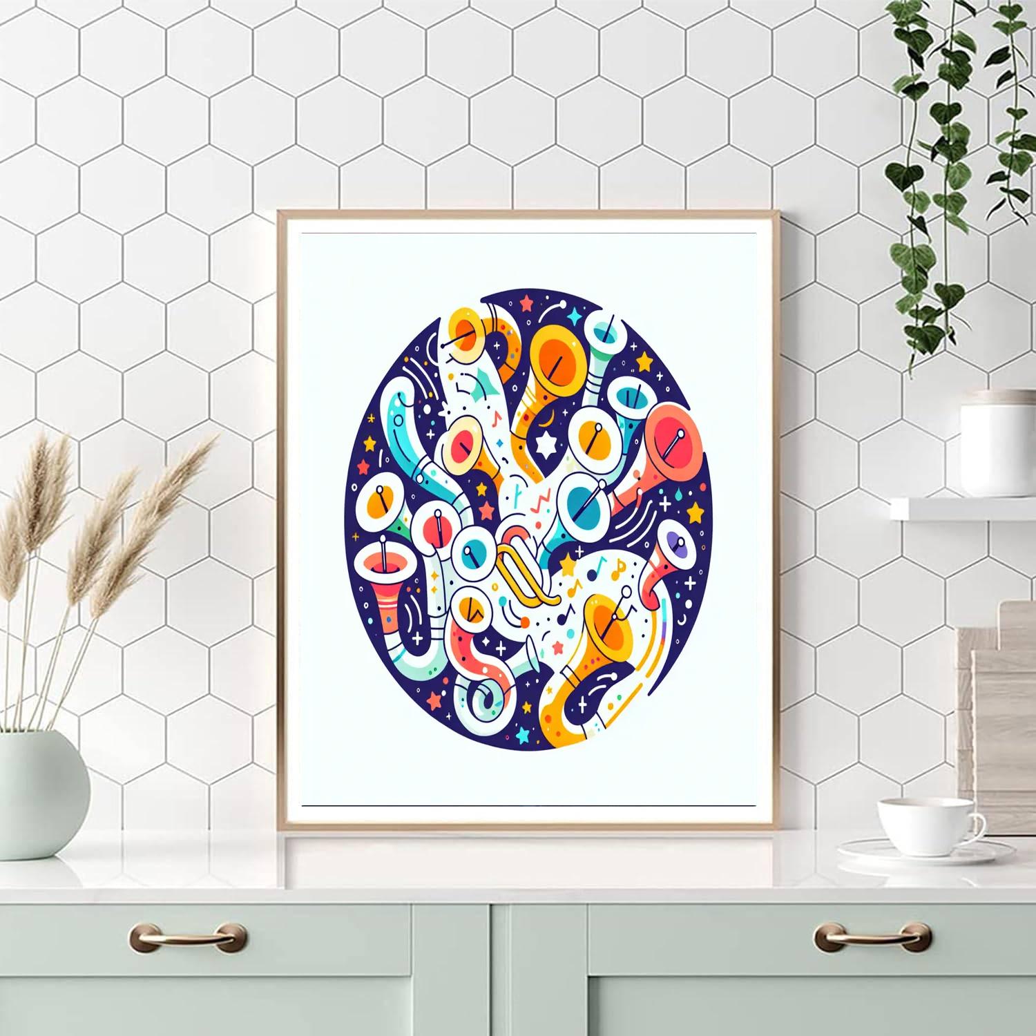 Hooting Horns Paint By Numbers Kits
