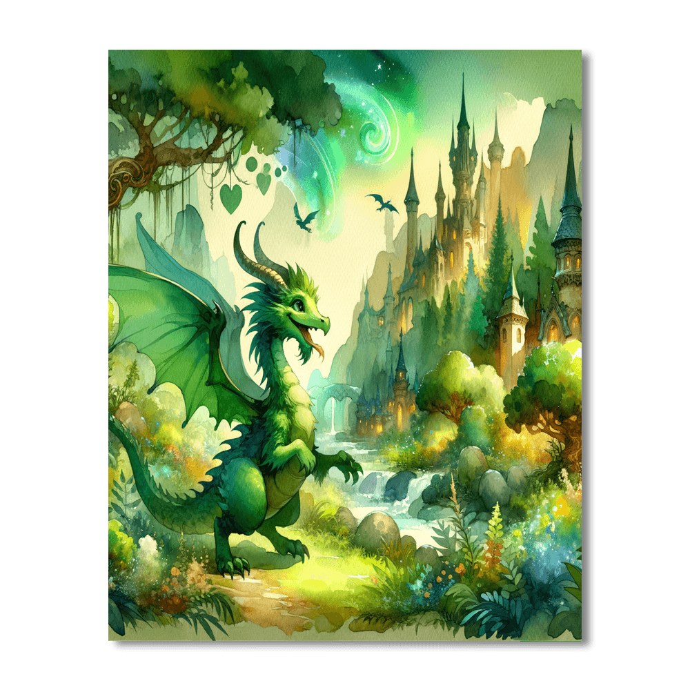 Dragon's Playground Paint By Numbers