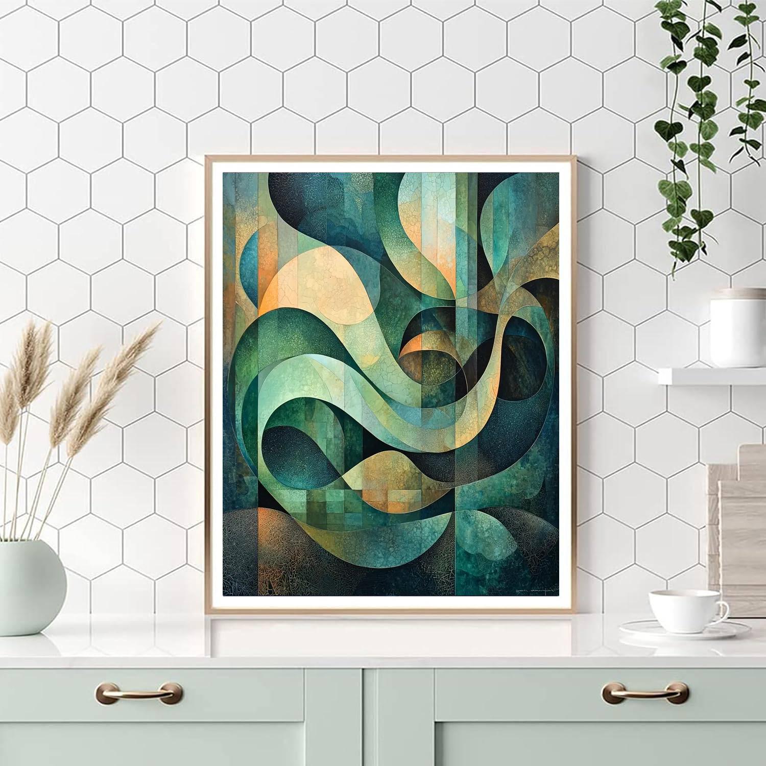 Max Ernst Inspired Veils Of Wonder  Paint By Numbers Kits