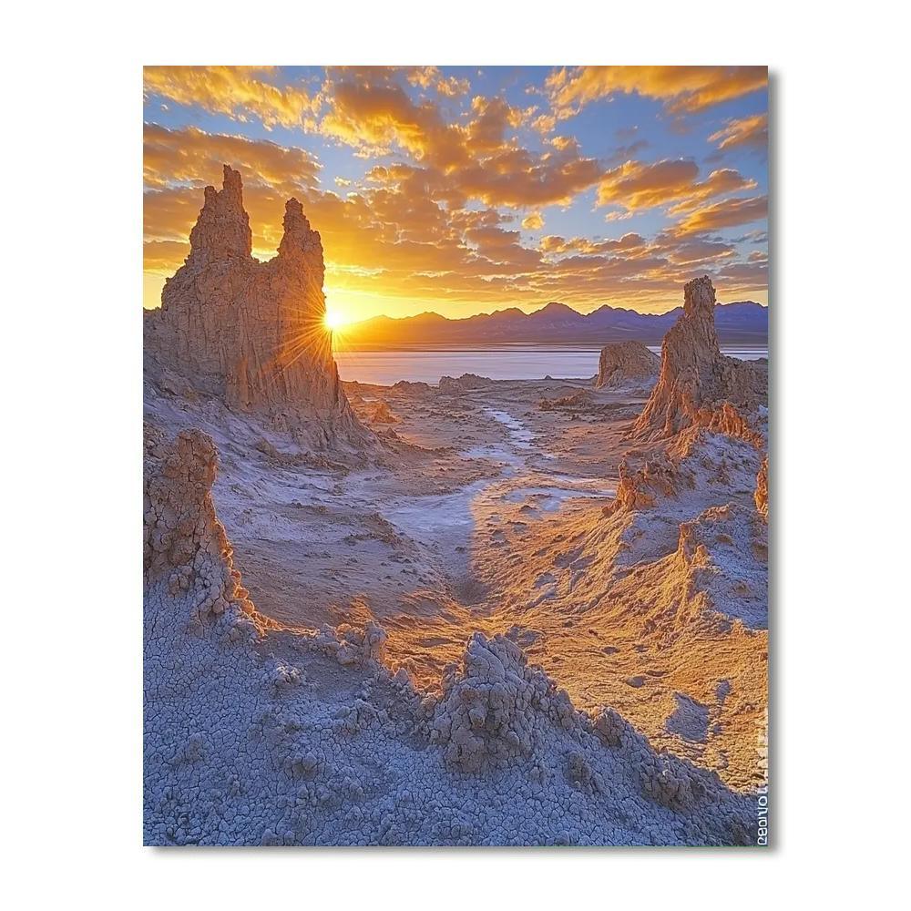 Valley Of The Moon - Atacama Desert Paint By Number