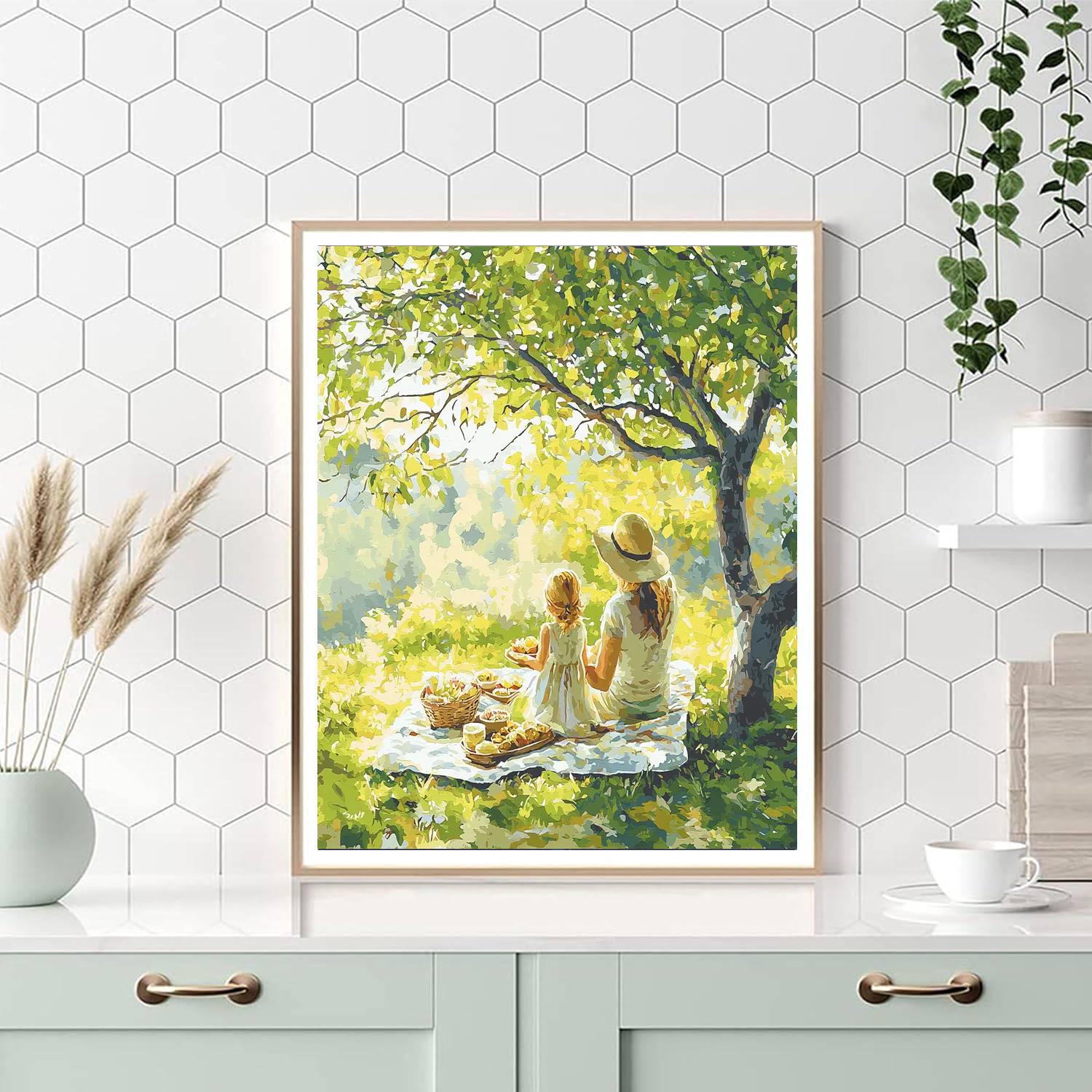 Dappled Light And Love Number Painting