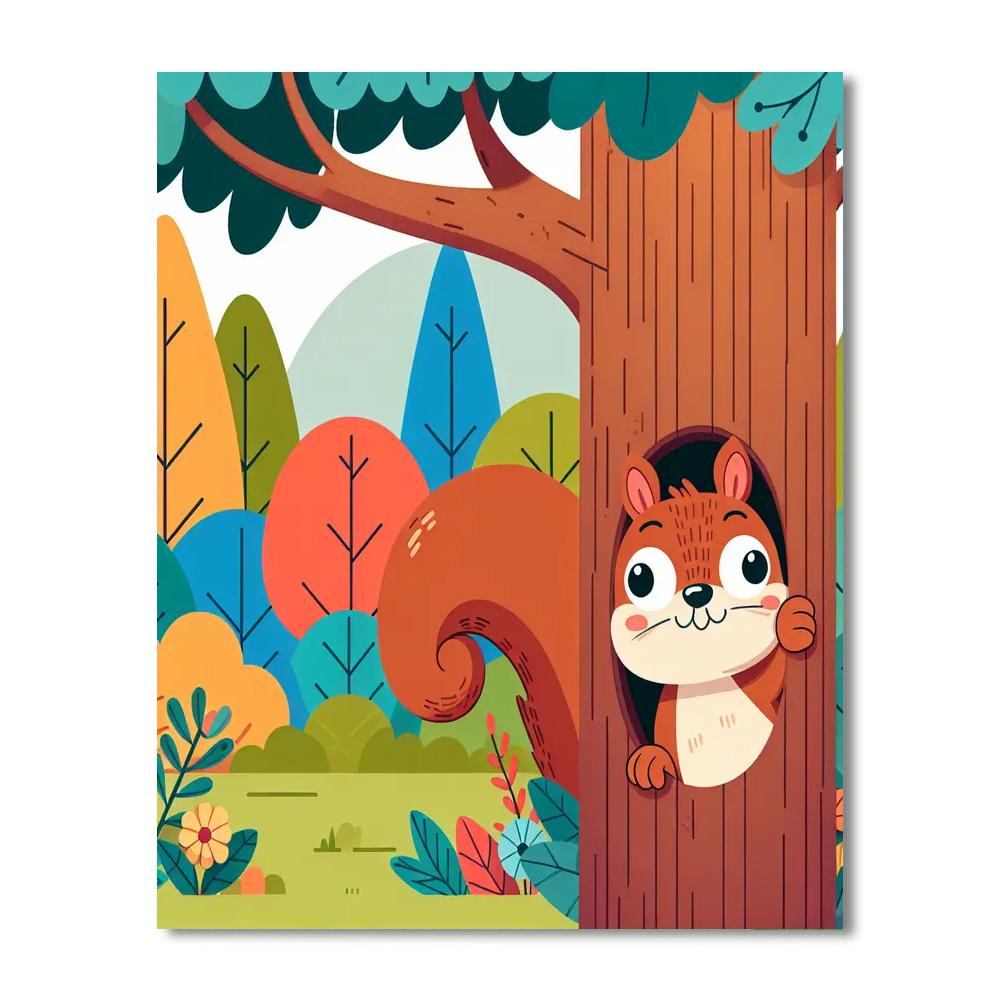Woodland Creature Adventure Paint By Numbers Kits