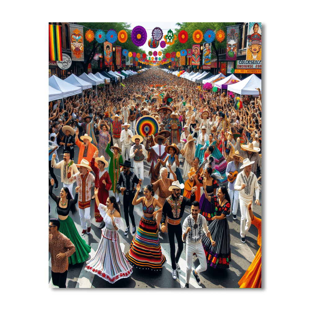 Joaquin Murrieta Festival Paint By Numbers Kits