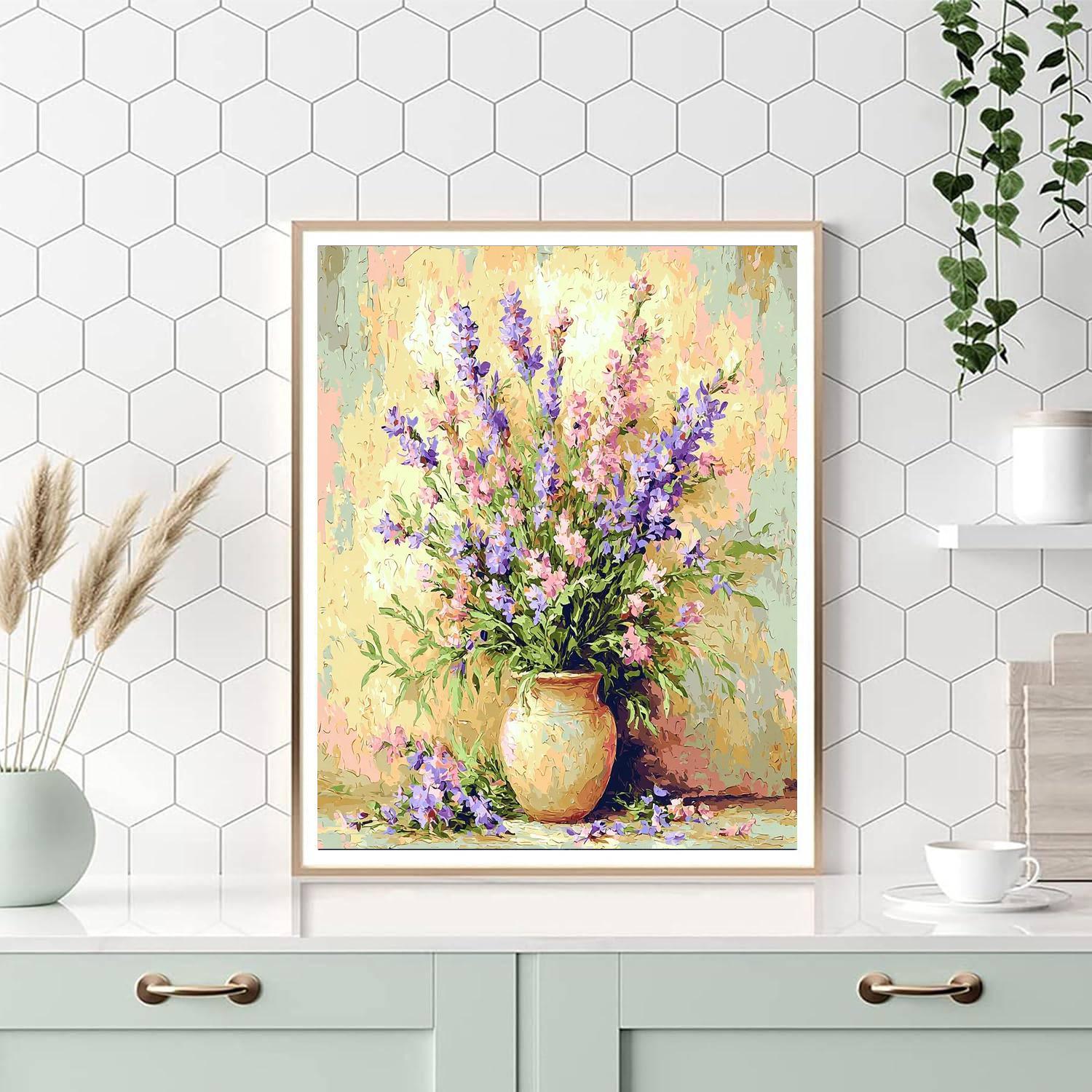 Vincent Van Gogh Inspired Floral Requiem  Paint By Numbers