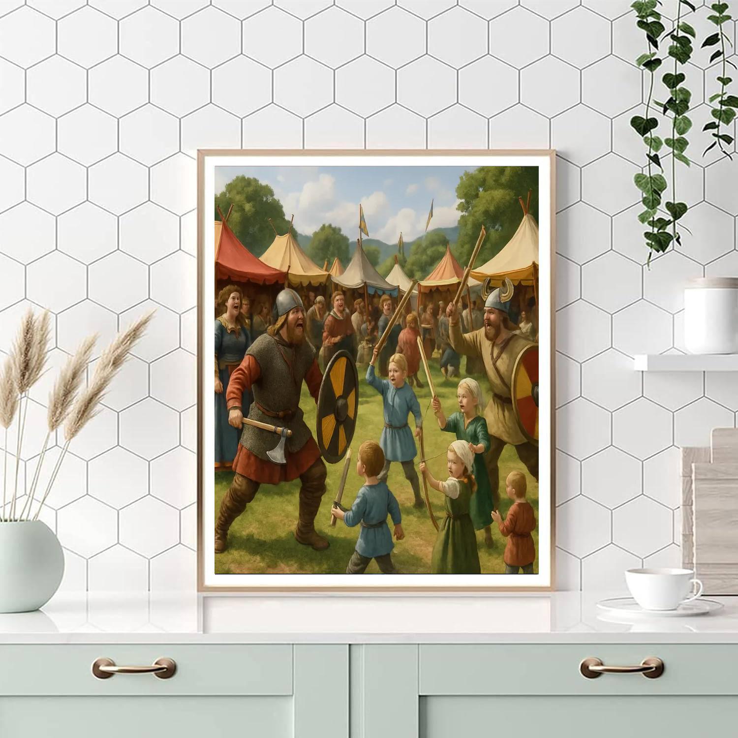 Viking Festival - Norway DIY Paint By Numbers