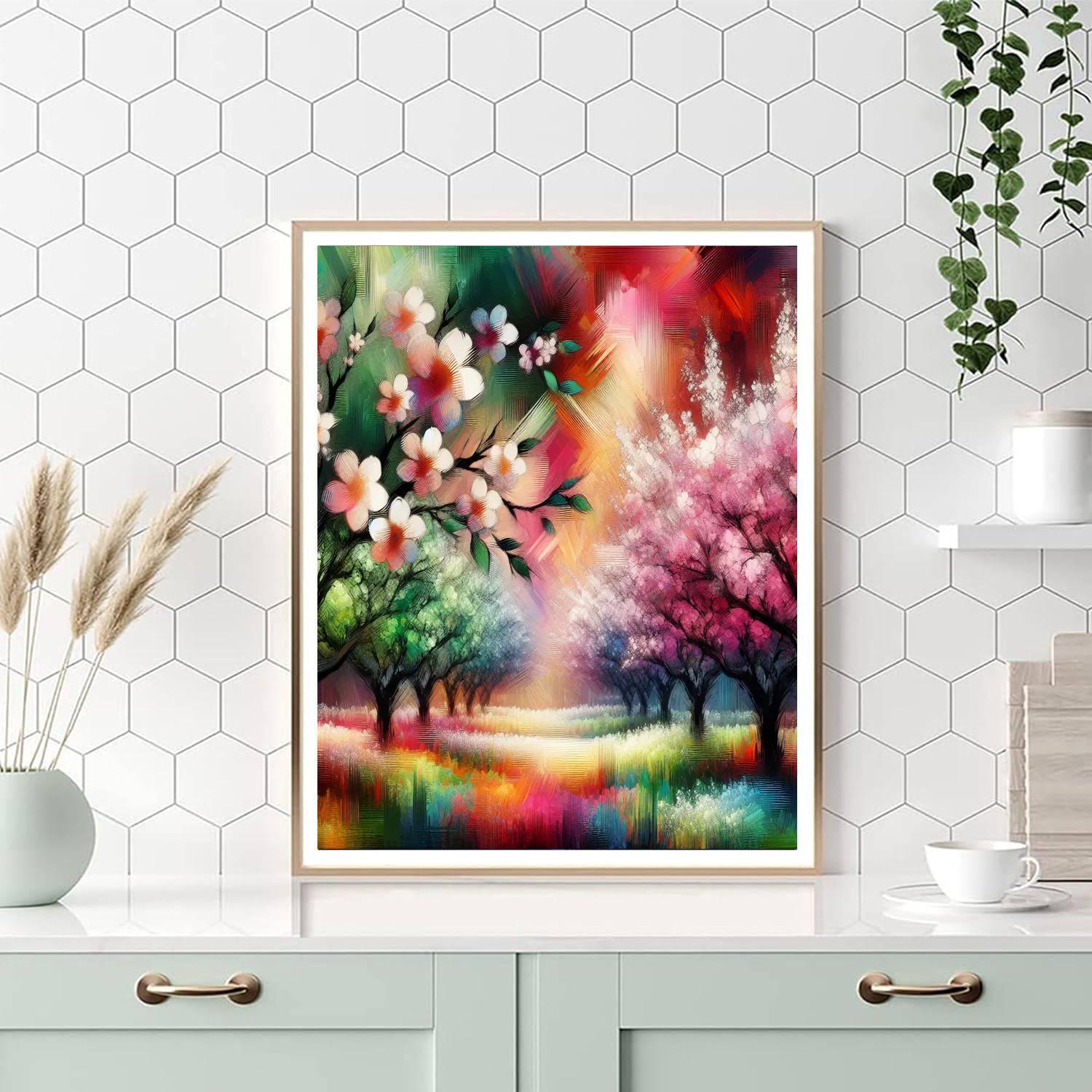 The Enchanted Orchard Paint By Number