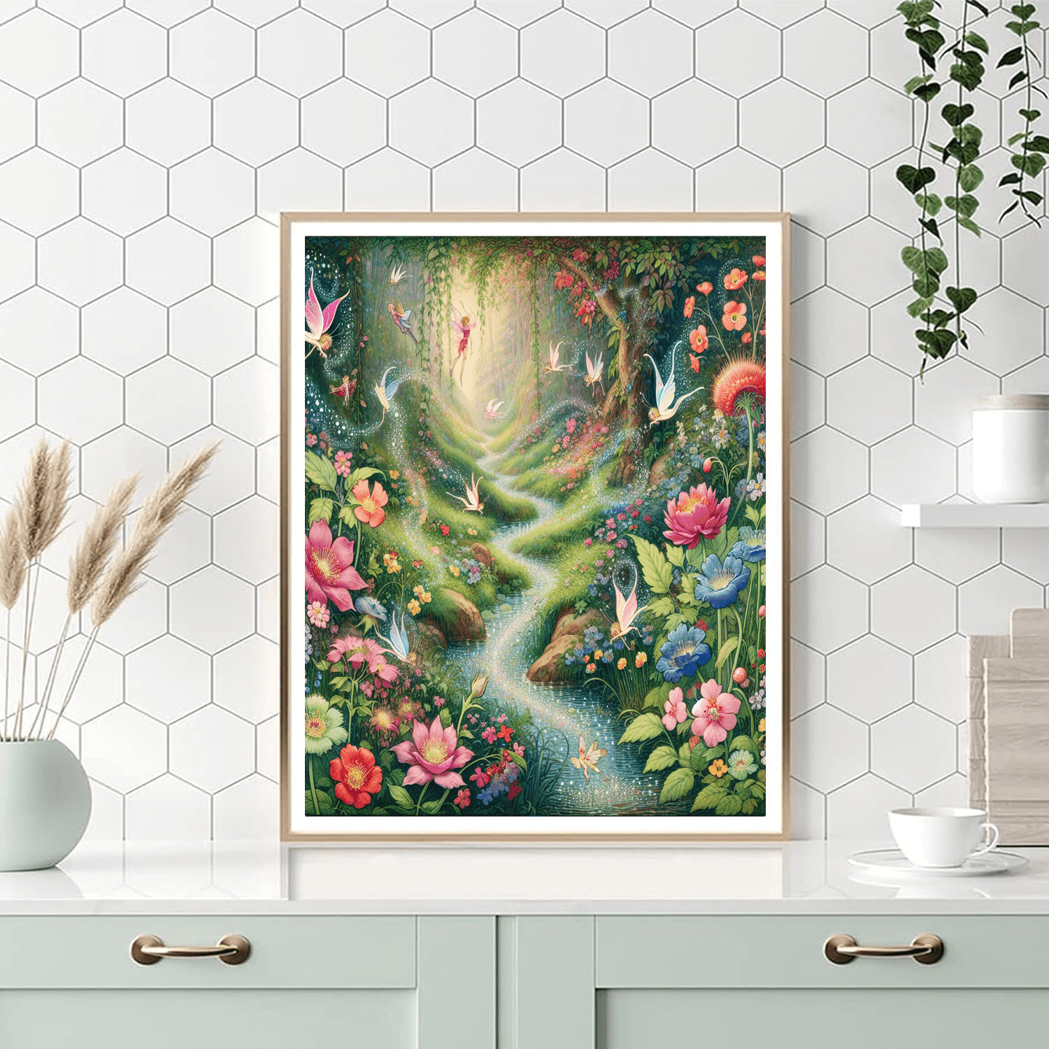 Wondrous Fairy Glen Painting Number Kit