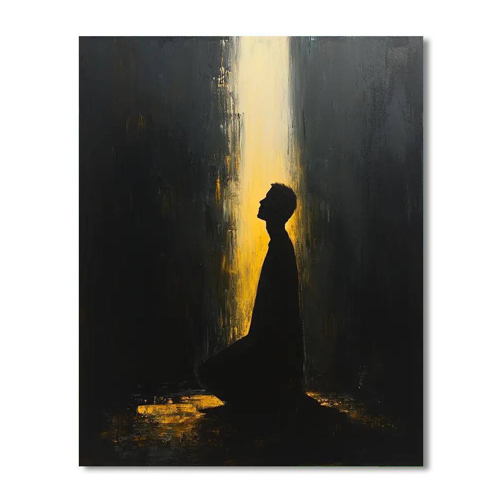 Caravaggio Inspired The Silent Plea  Numbered Painting Kits