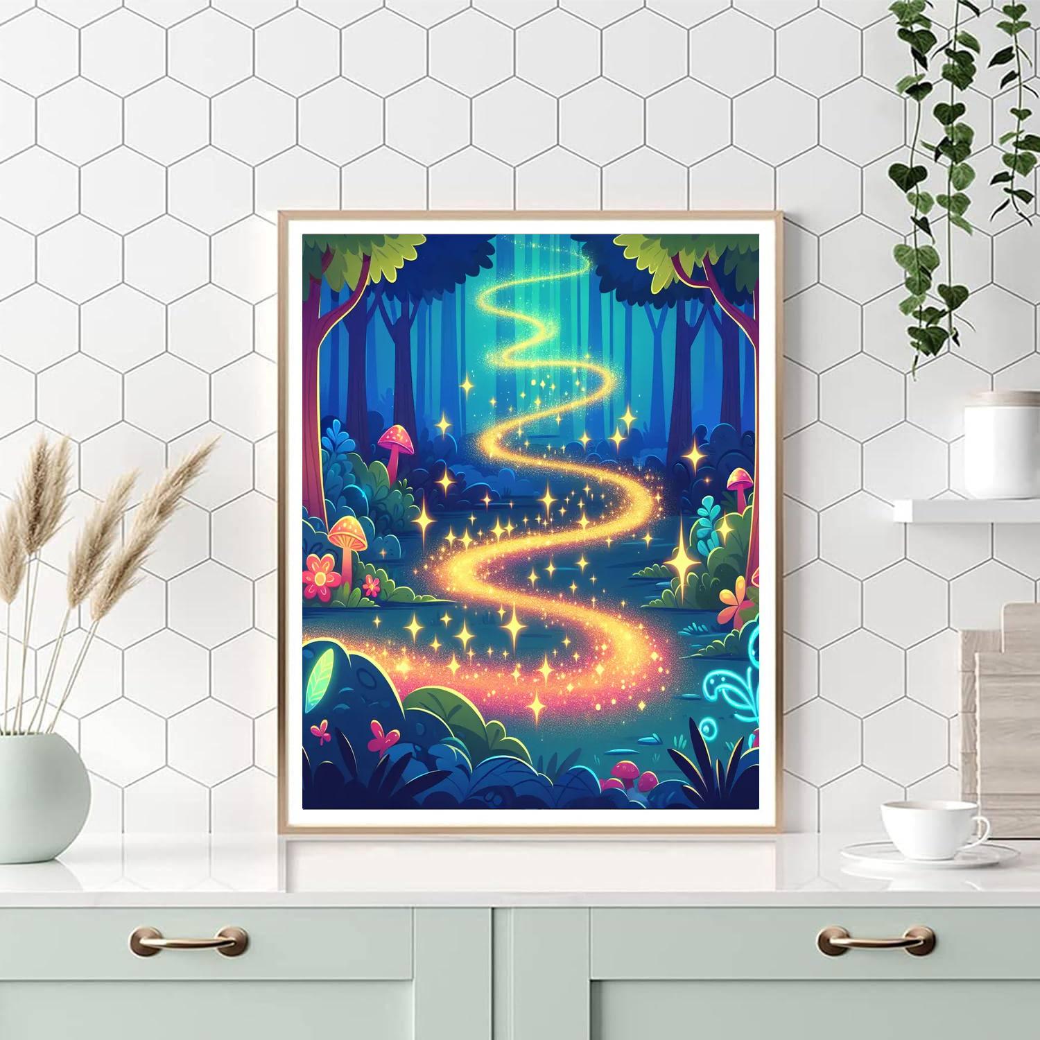Pixie Enchanted Path DIY Paint By Numbers