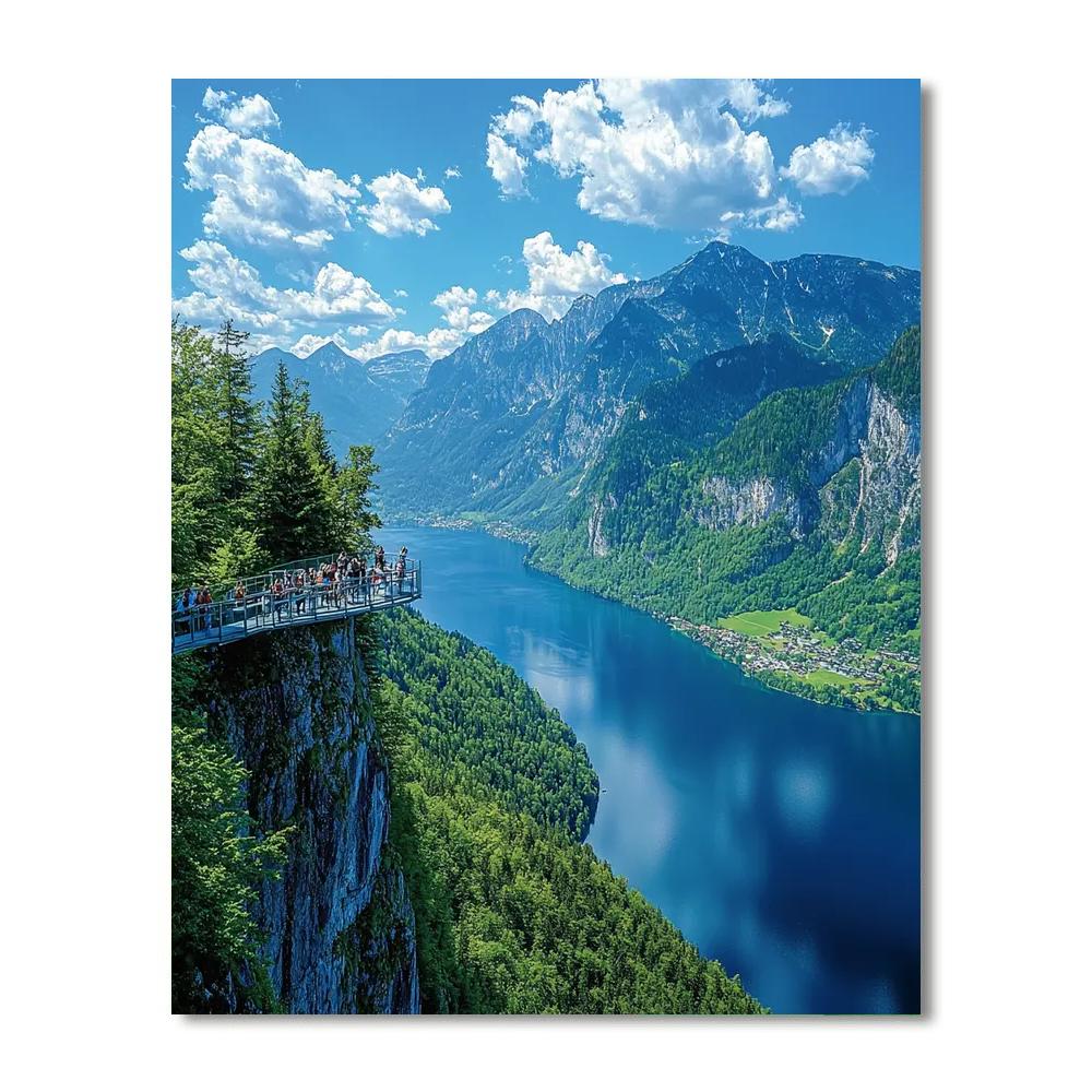Hallstatt Skywalk - Hallstatt Paint By Color