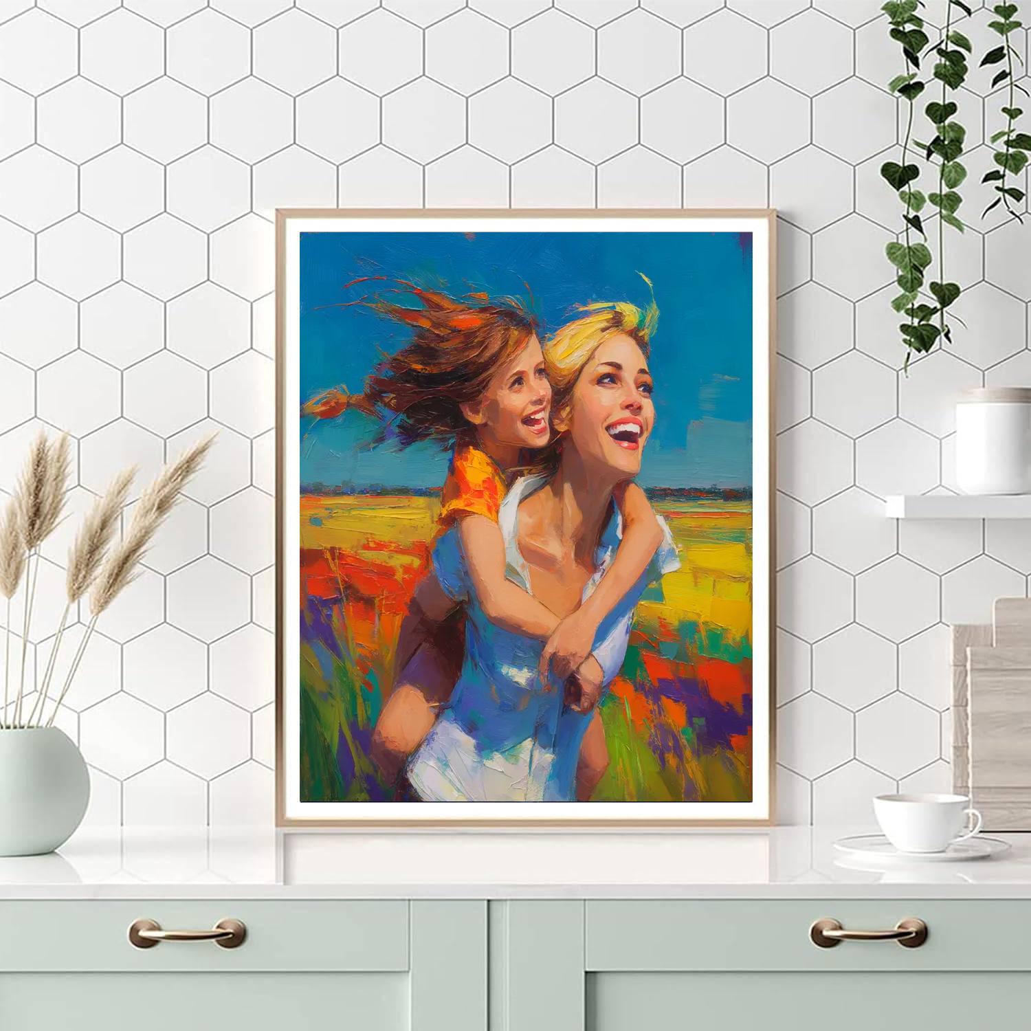 Love Blossoms Number Painting