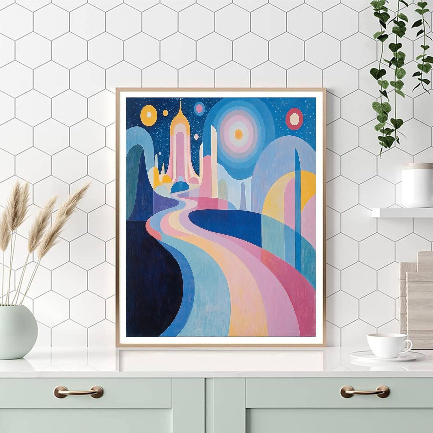 Hilma Af Klint Inspired Astral Wanderlust  Paint By Numbers