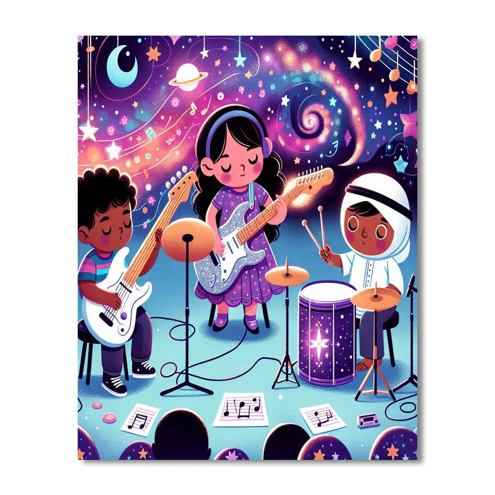 Stardust Symphony Paint By Number