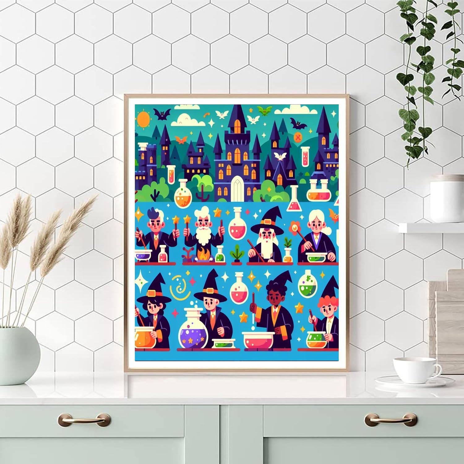 Wizarding World Journey Paint By Color