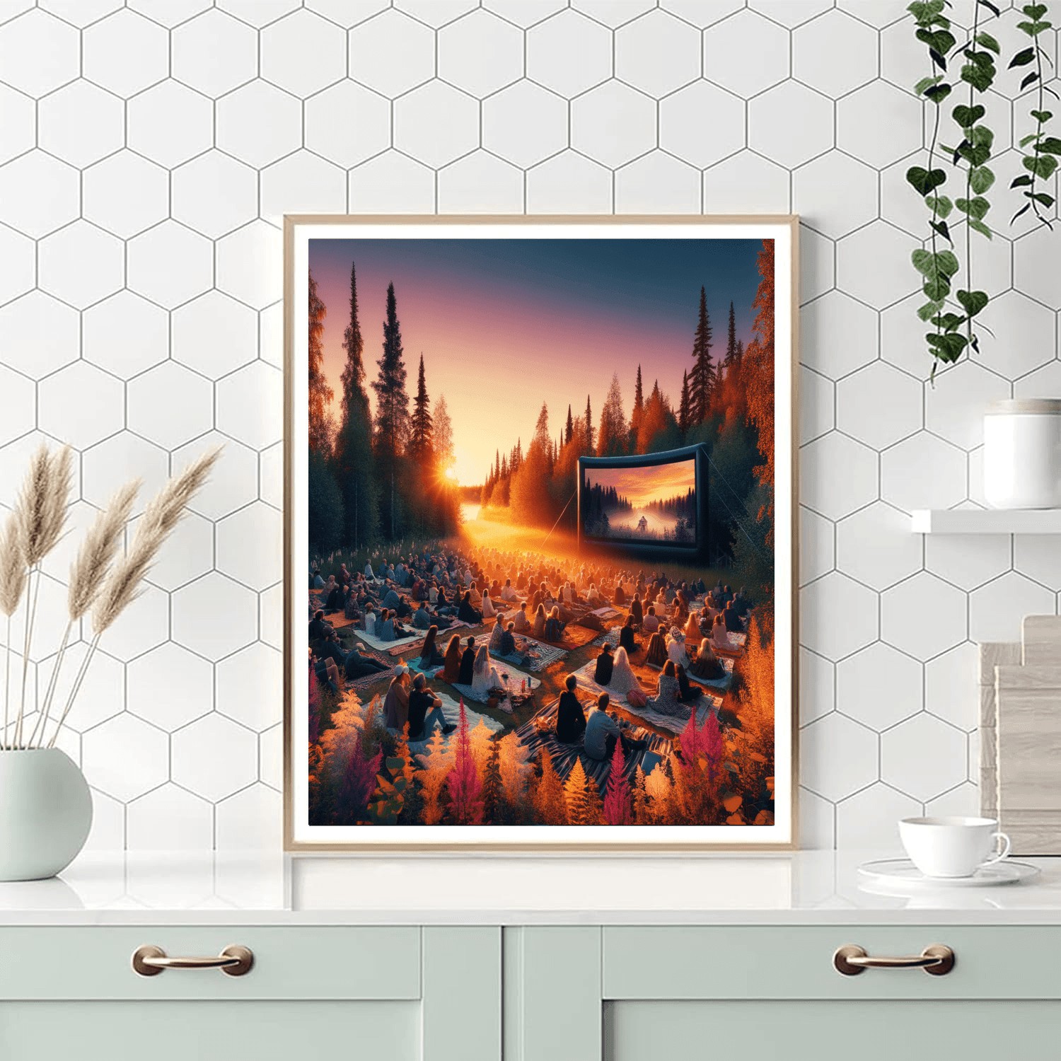 Midnight Sun Film Festival - Sodankylä Painting By Numbers Kit