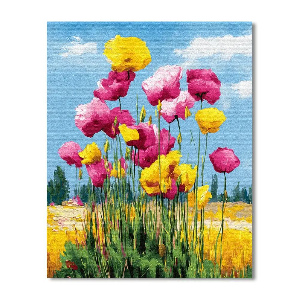 Spring’s Tender Bloom Numbered Painting Kits